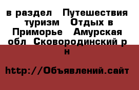  в раздел : Путешествия, туризм » Отдых в Приморье . Амурская обл.,Сковородинский р-н